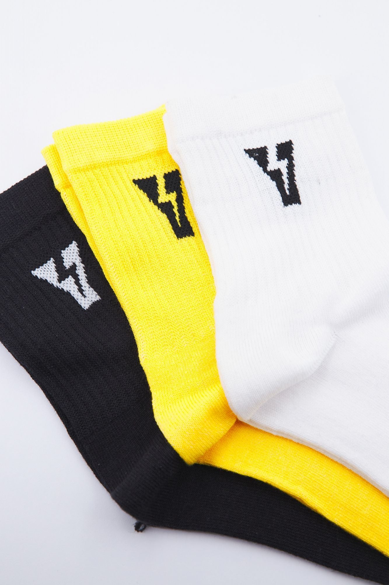 YELLOW PACK DE 3 THUNDER SOCKS en color MULTICOLOR (2)