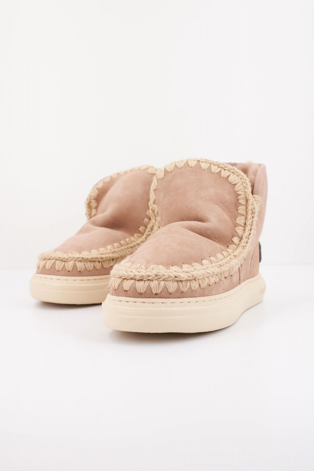 MOU ESKIMO SNEAKER BOLD GLIT. en color BEIS (2)