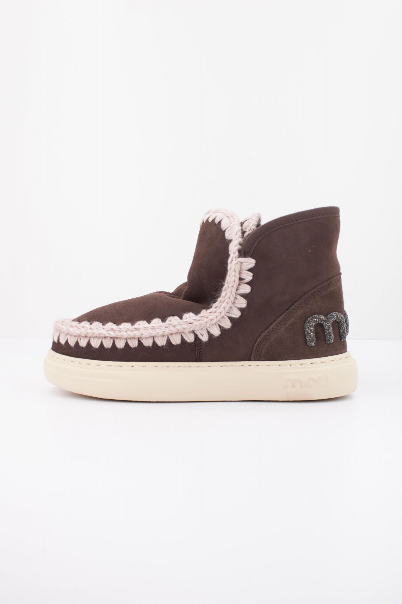 MOU ESKIMO SNEAKER BOLD GLIT. en color MARRON (1)