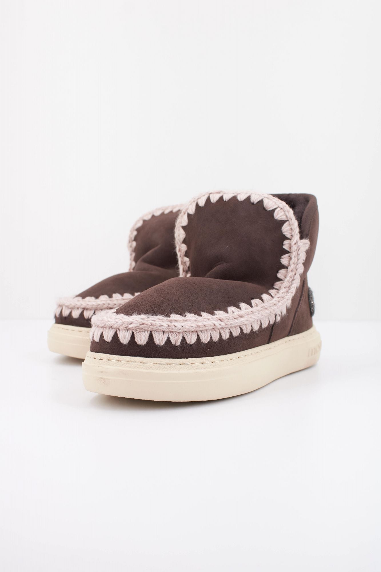 MOU ESKIMO SNEAKER BOLD GLIT. en color MARRON (2)