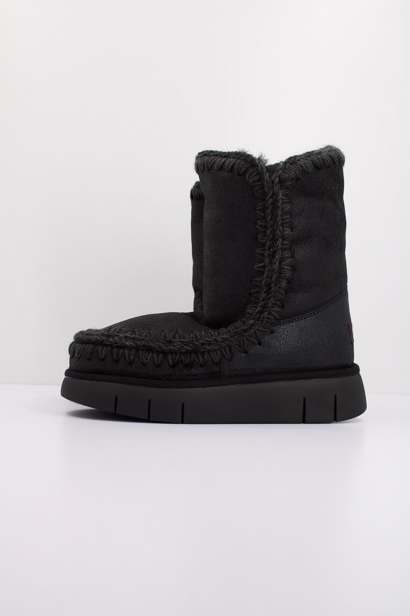 Boots Eskimo Botas Mou Negra Look Botas Mou Bota Mou French Toe