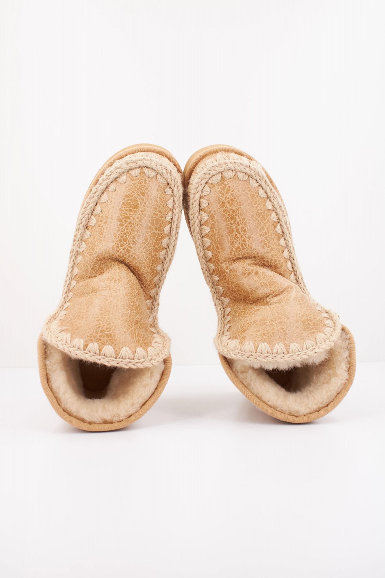 MOU ESKIMO SNEAKER BOOTS en color MARRON CLARO (3)