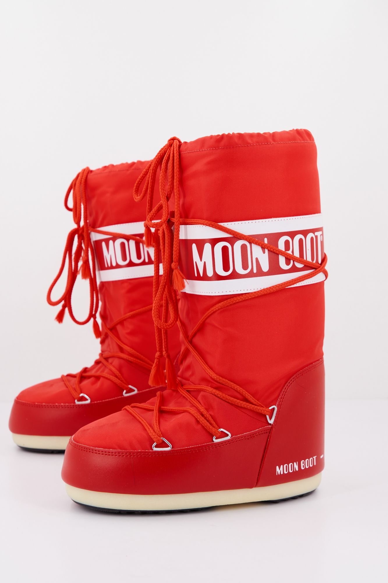 MOON BOOT MB ICON NYLON en color ROJO (1)