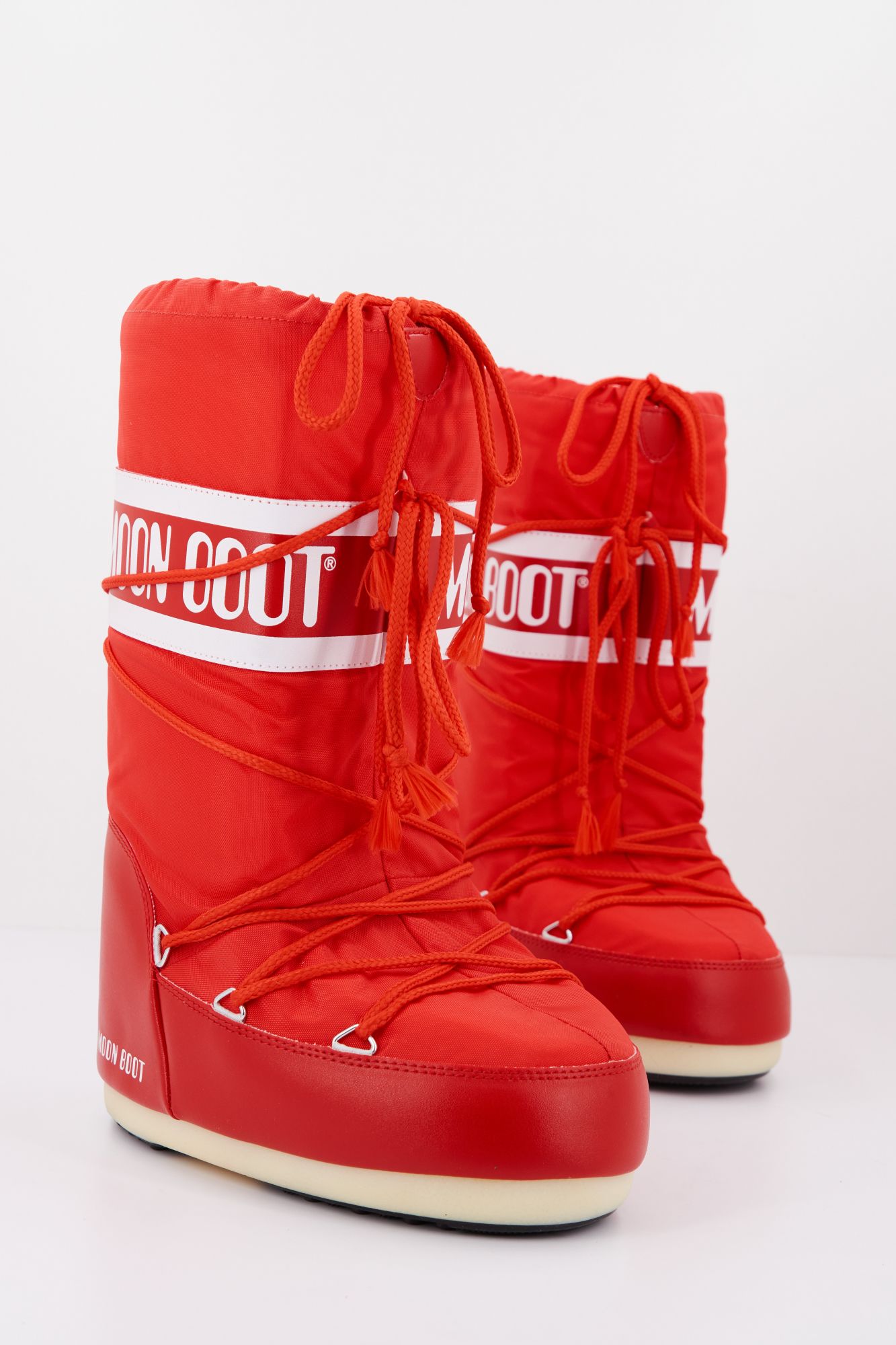 MOON BOOT MB ICON NYLON en color ROJO (2)