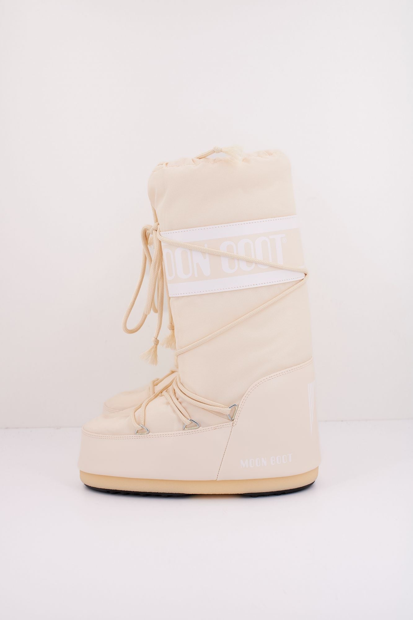 MOON BOOT MB ICON NYLON en color BEIS (1)