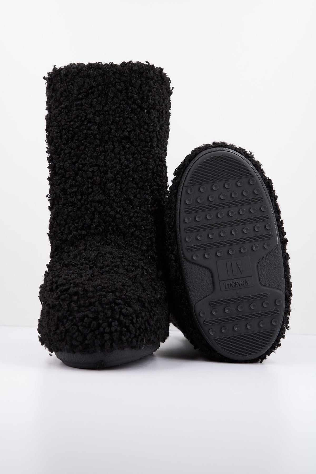 MOON BOOT ICON FAUX CURLY 14028700 001 en color NEGRO (4)