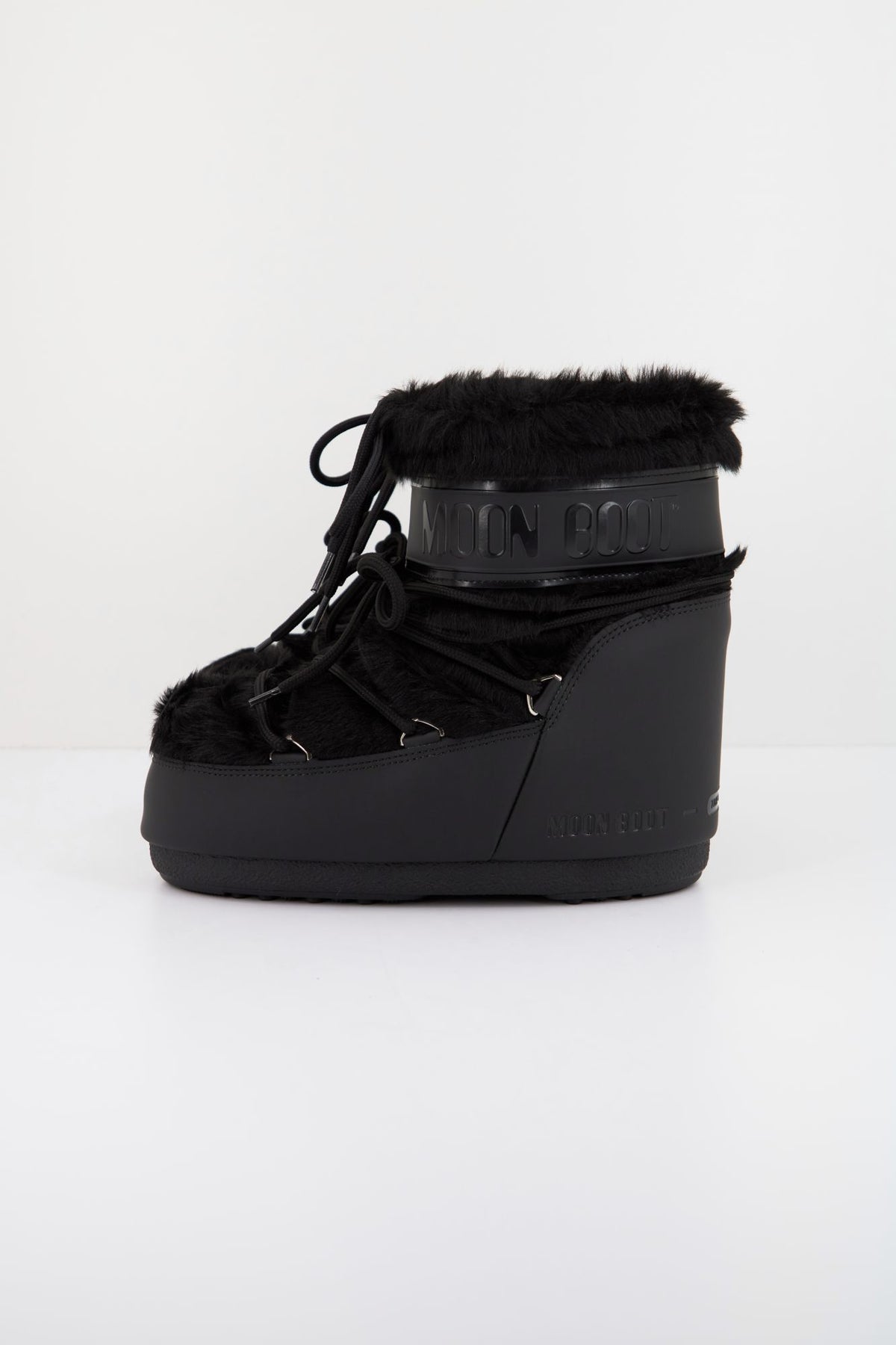 MOON BOOT ICON LOW FAUX FUR 14093900 001 en color NEGRO (1)