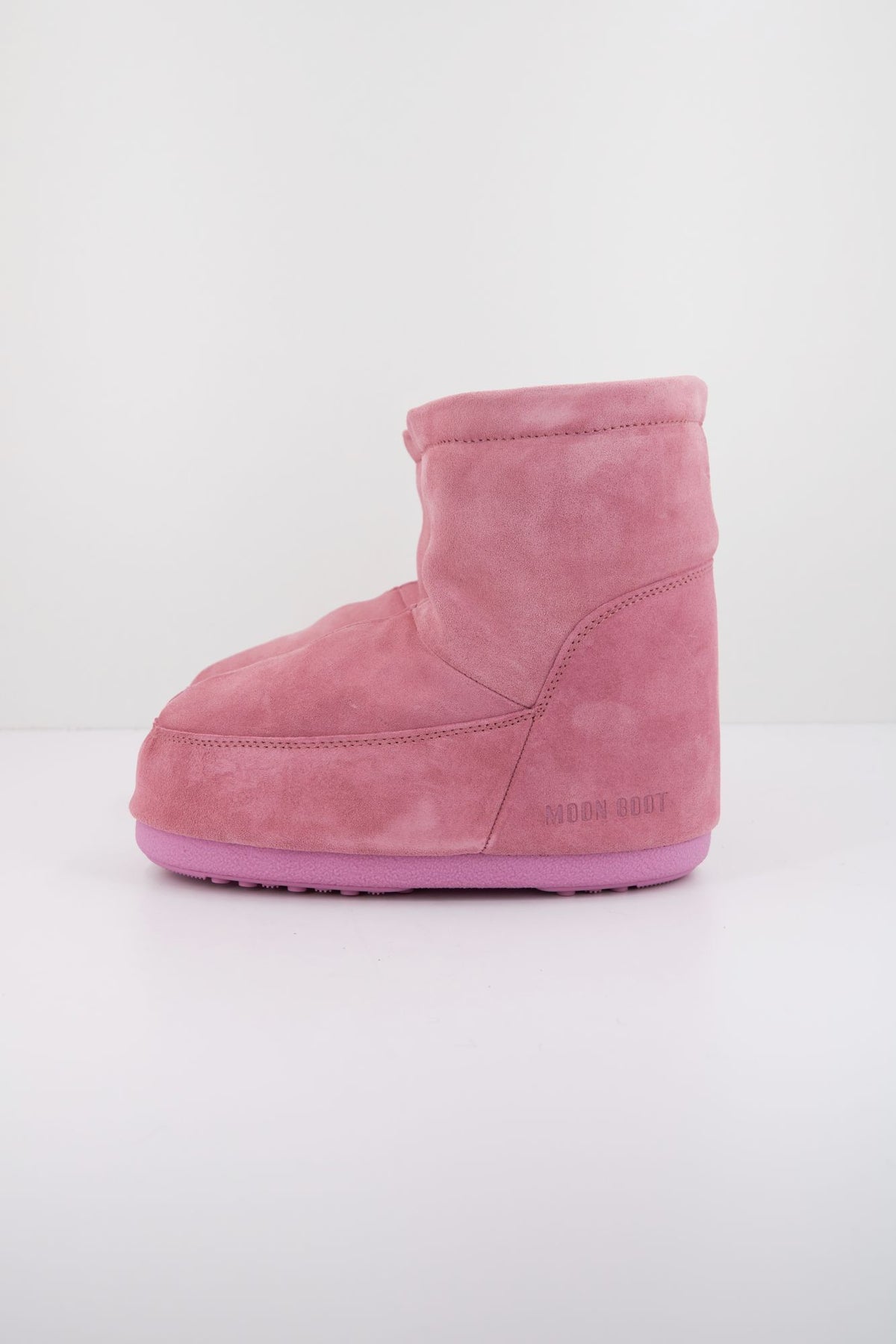 MOON BOOT ICON LOW NOLACE SUEDE 14094000 003 en color ROSA (1)