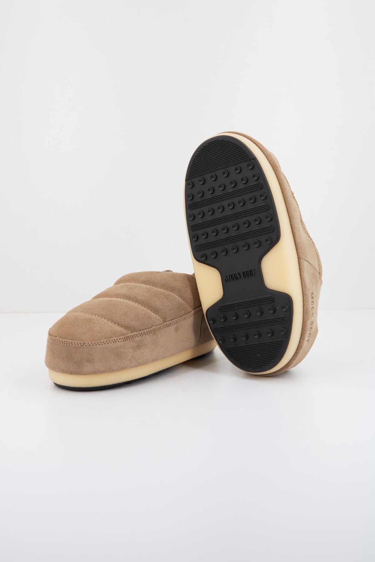 MOON BOOT SANDAL BAND SUEDE 14601500 003 en color BEIS (4)