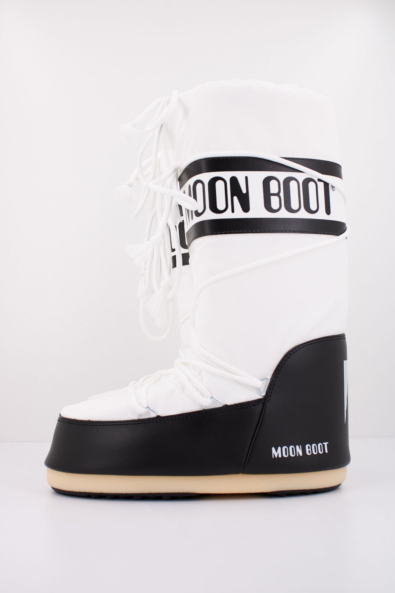 MOON BOOT MB ICON NYLON en color BLANCO (1)
