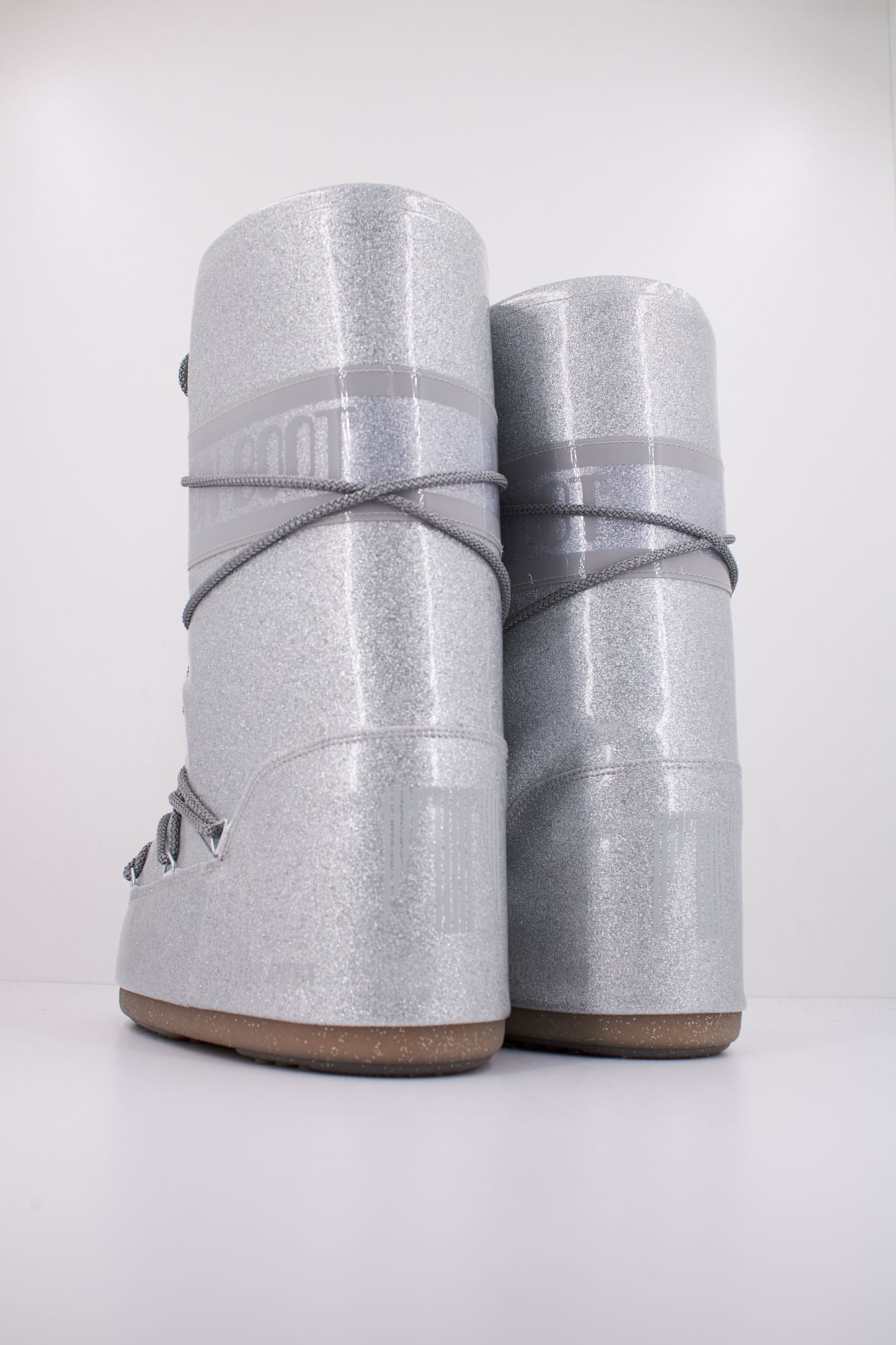 MOON BOOT MB ICON GLITTER en color PLATA (4)