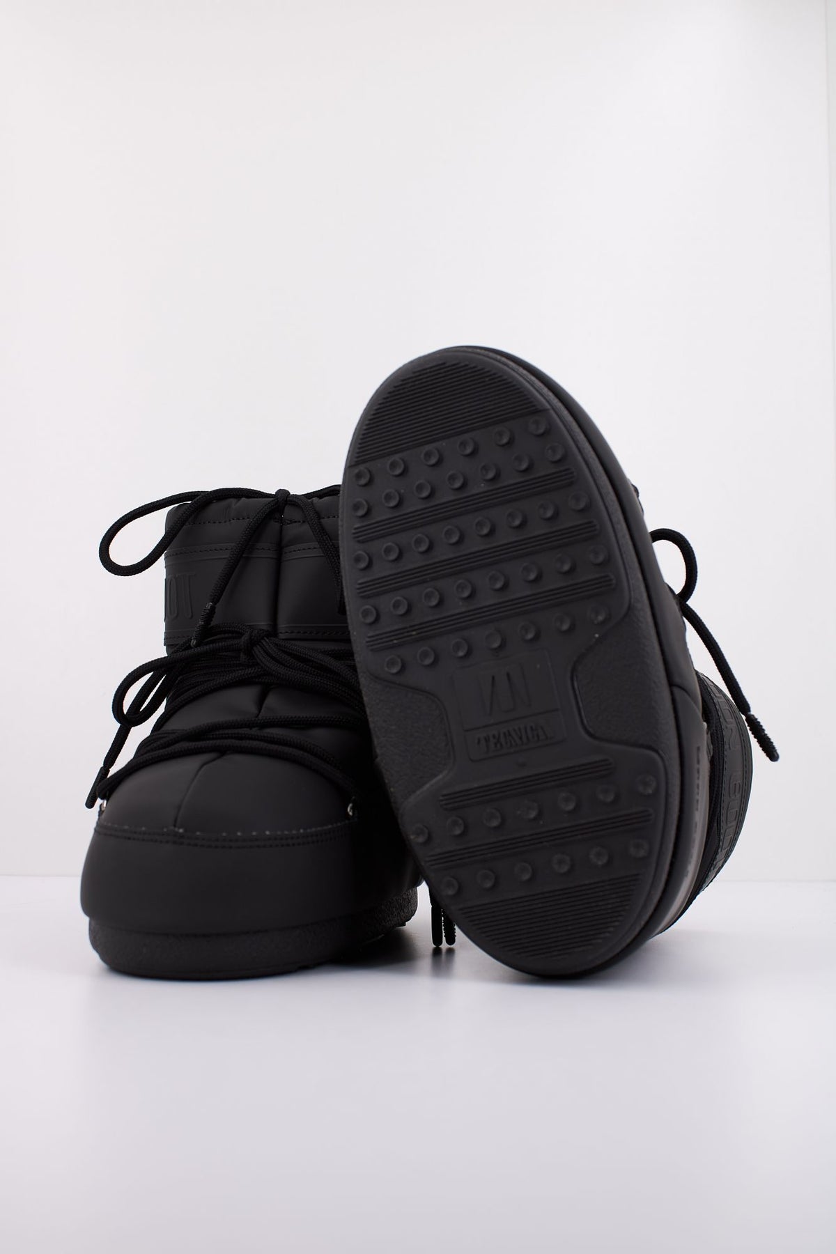 MOON BOOT ICON LOW RUBBER 14093800 001 en color NEGRO (5)