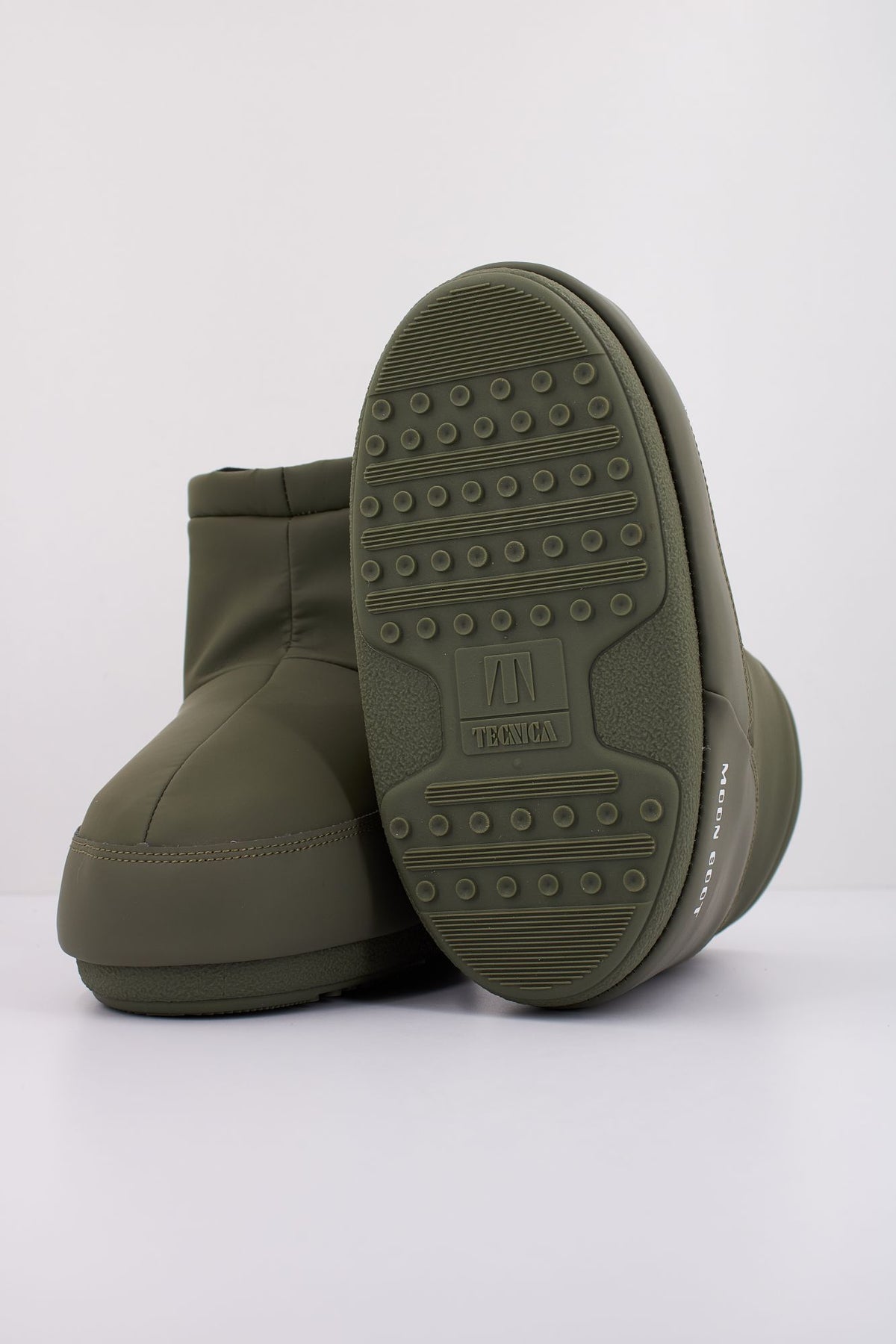 MOON BOOT ICON LOW NOLACE RUBBER 14094100 006 en color VERDE (5)