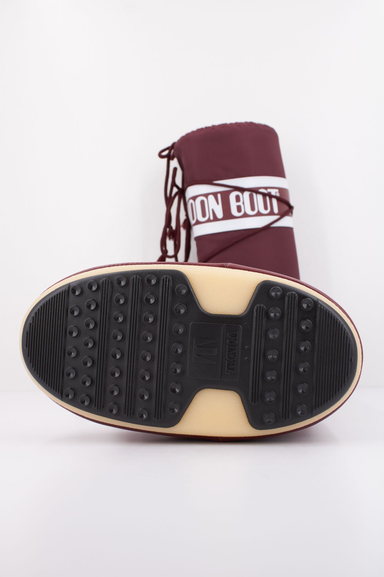 MOON BOOT MB ICON NYLON en color BURDEOS (5)