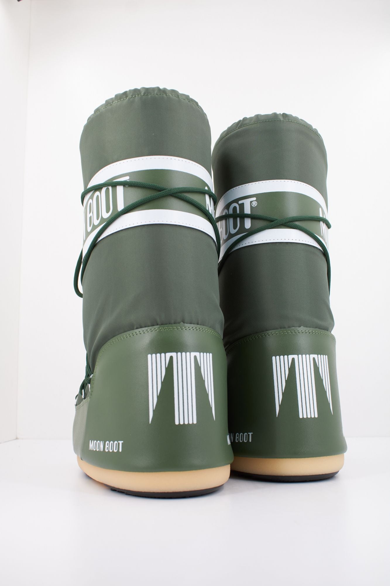 MOON BOOT MB ICON NYLON en color VERDE (4)