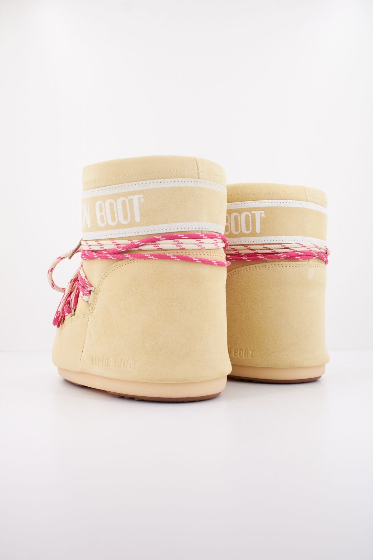 MOON BOOT ICON LOW SUEDE LACE 14096700 021 en color VERDE (4)