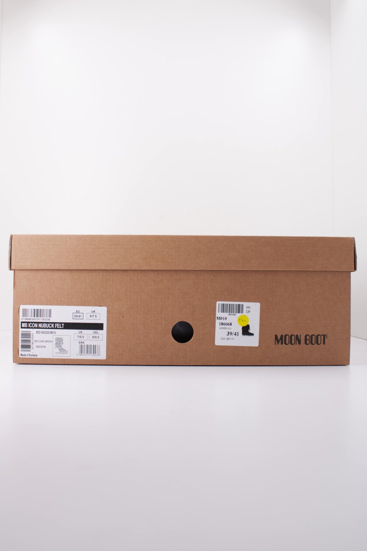 MOON BOOT MB ICON NUBUCK FELT en color MARRON (6)