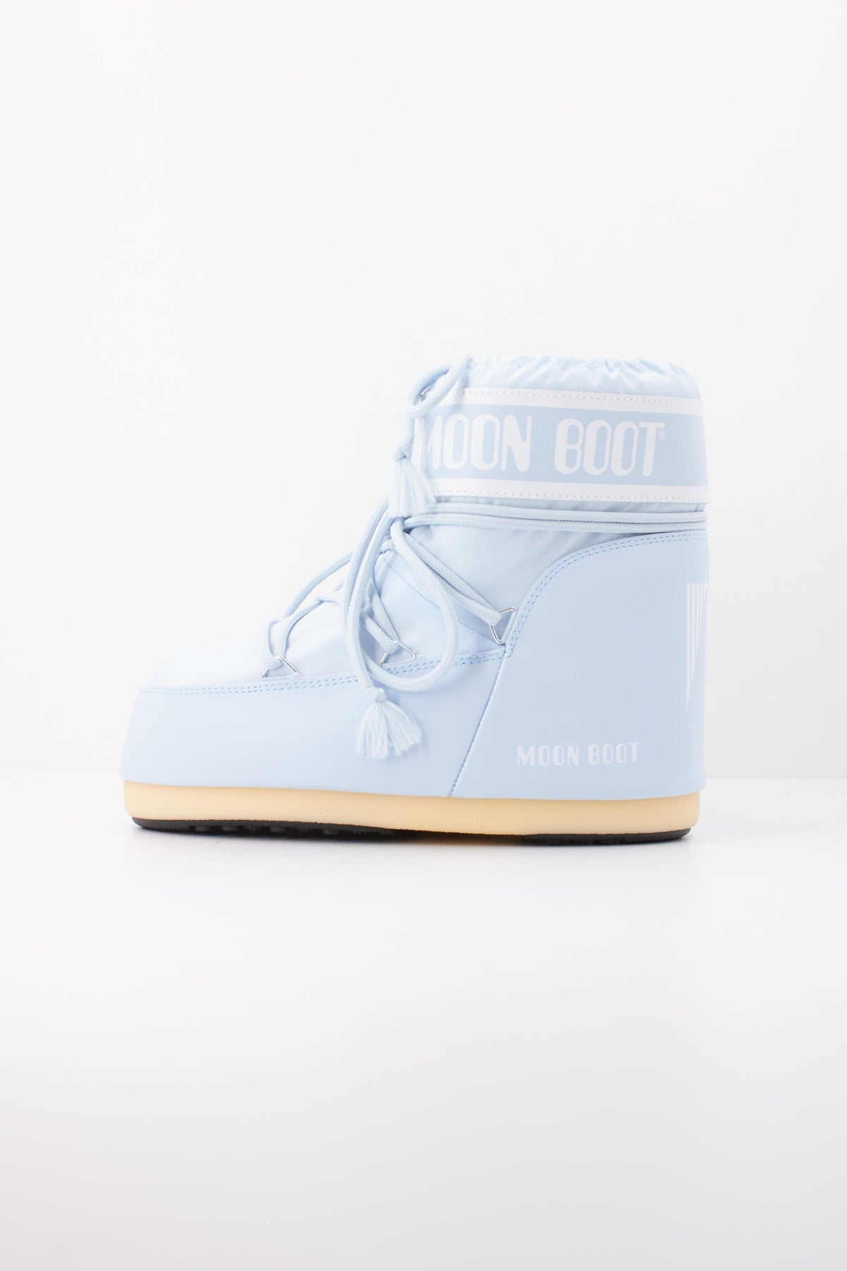 MOON BOOT MB ICON LOW NYLON en color AZUL (1)