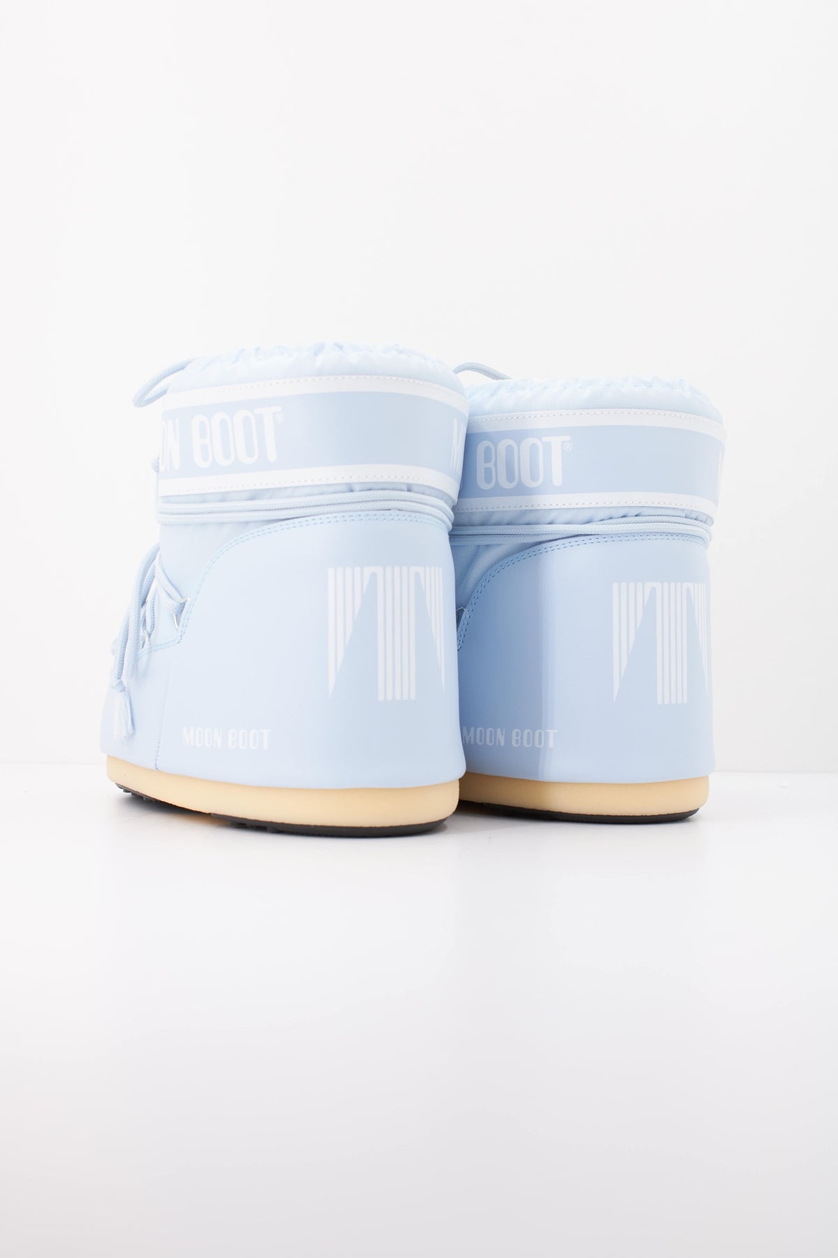 MOON BOOT MB ICON LOW NYLON en color AZUL (4)