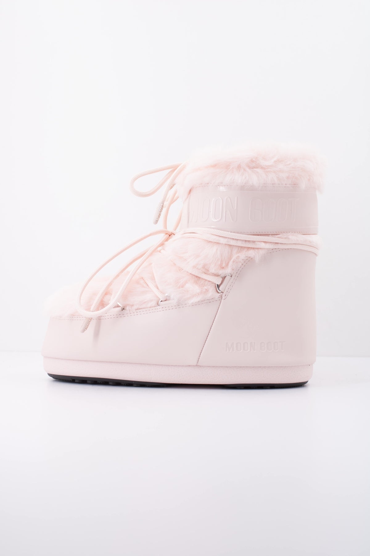 MOON BOOT MB ICON LOW FAUX FUR en color ROSA (1)