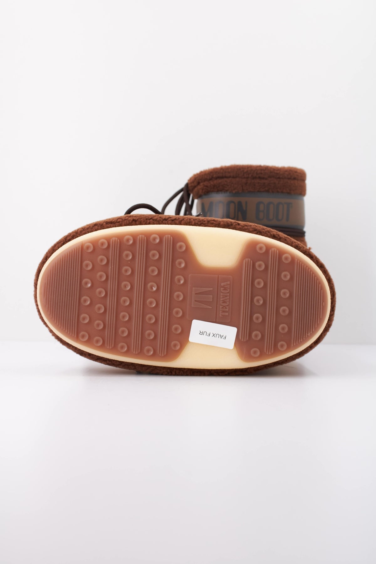 MOON BOOT MB ICON LOW FLEECE en color MARRON (5)