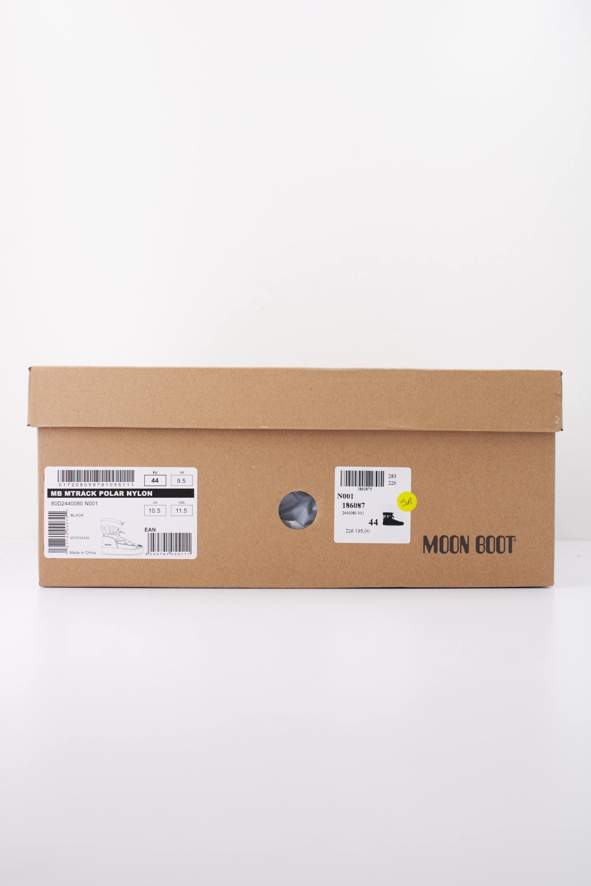 MOON BOOT MB MTRACK POLAR NYLON en color NEGRO (6)