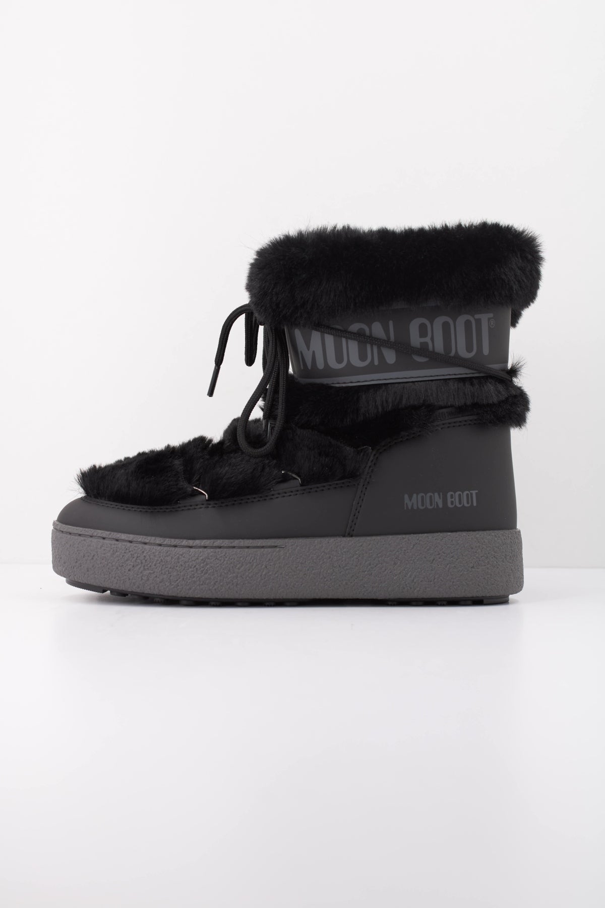MOON BOOT LTRACK FAUX FUR WP 24501300 001 en color NEGRO (1)