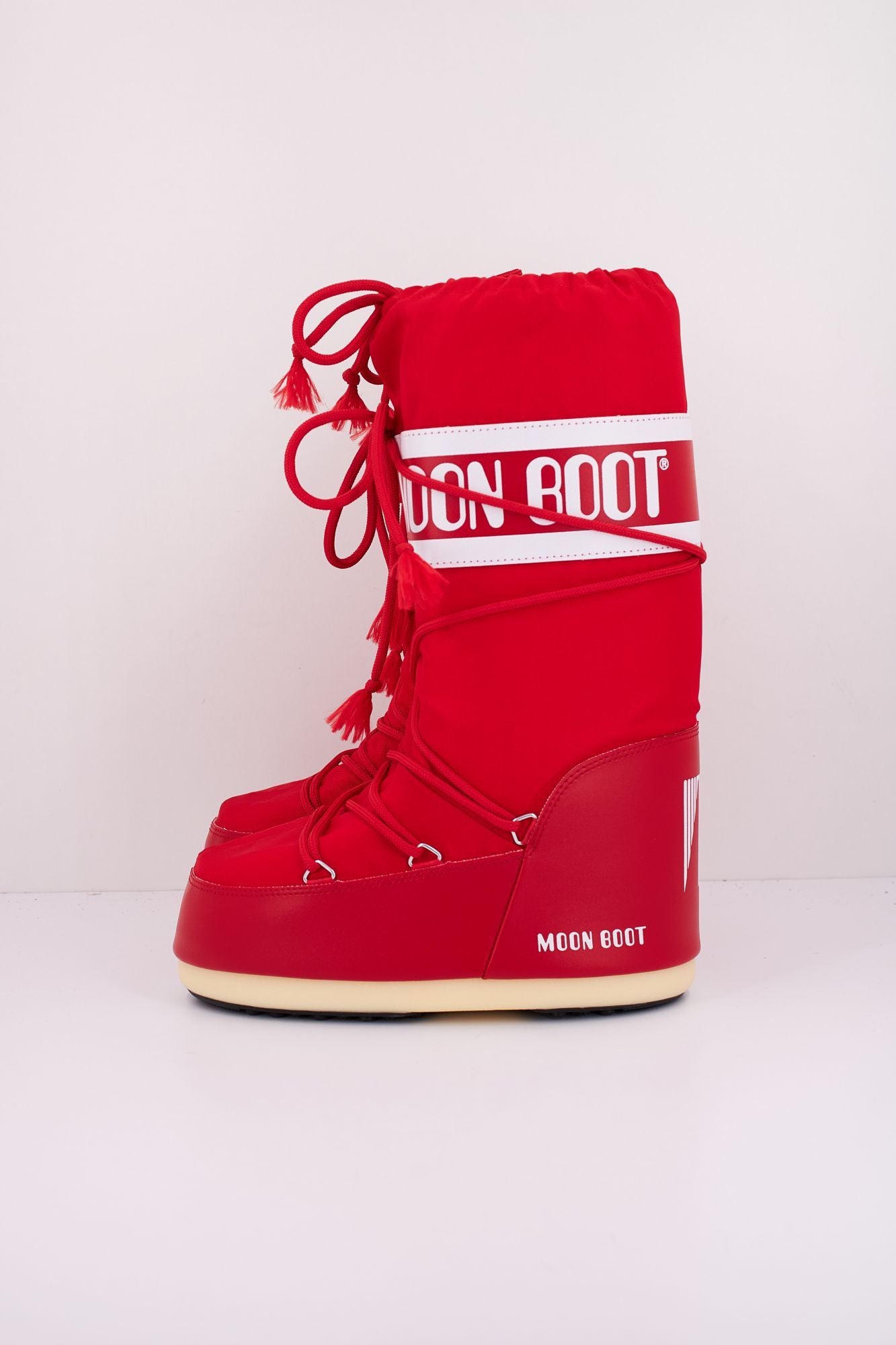 MOON BOOT MB ICON NYLON en color ROJO (1)