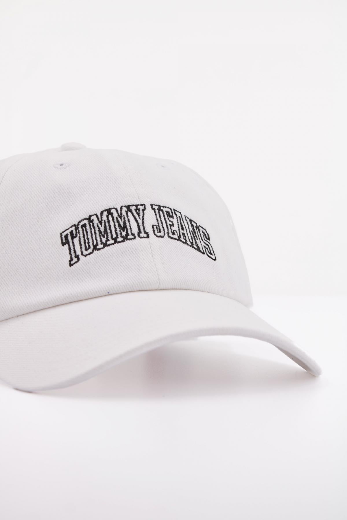 TOMMY JEANS TJW VARSITY CAP en color BLANCO (4)