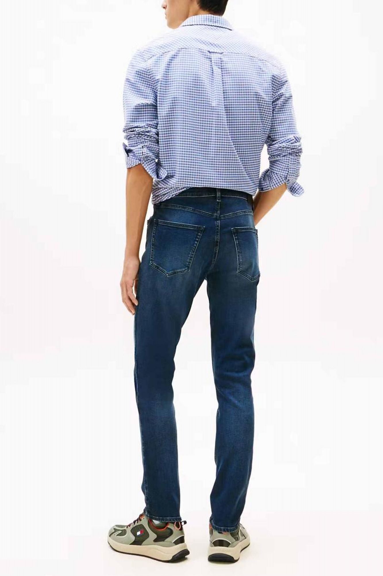 TOMMY JEANS SCANTON SLIM DI1263 en color AZUL (3)