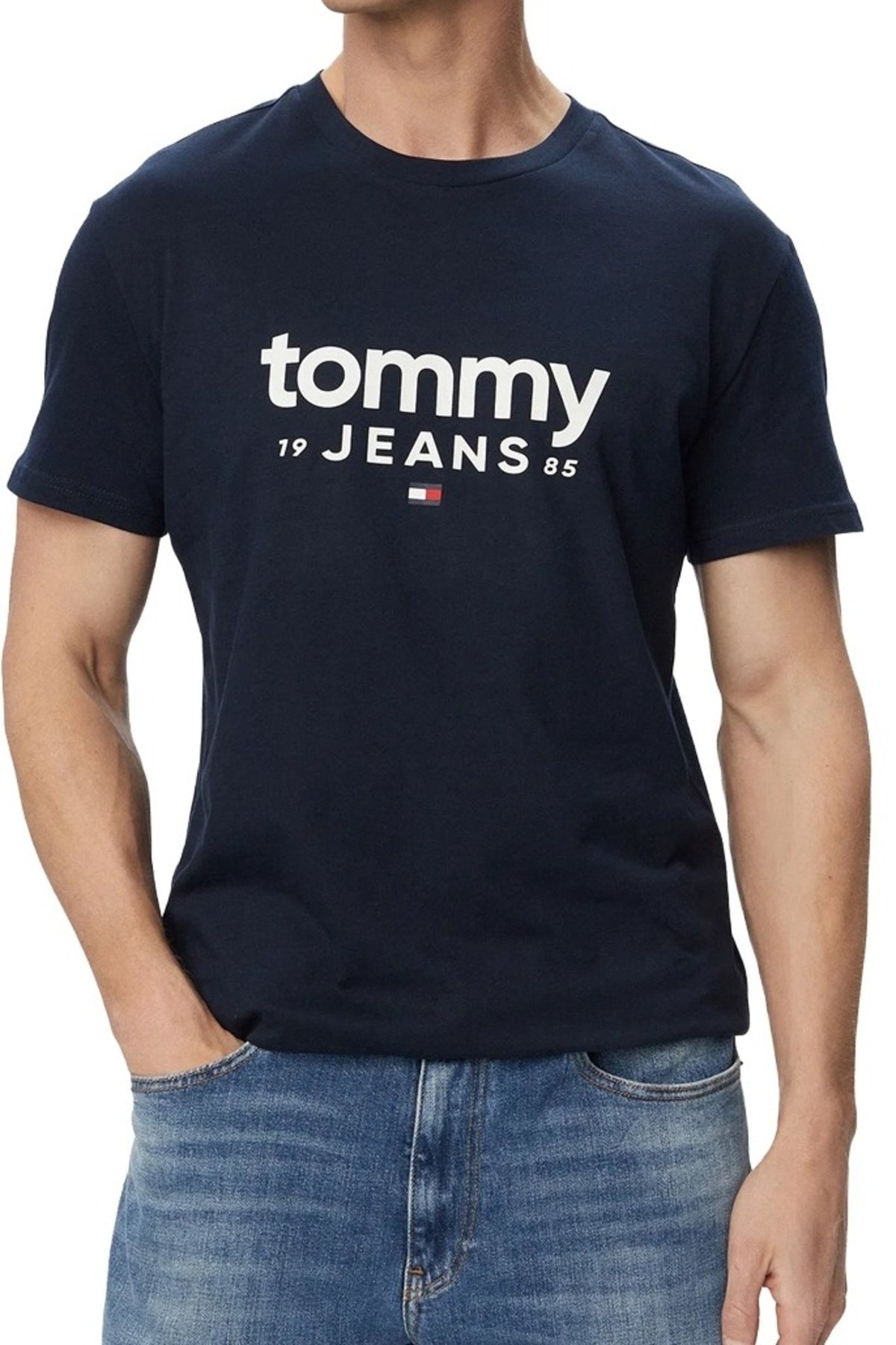 TOMMY JEANS DM0DM23376 SLIM GRAPHIC en color AZUL (1)