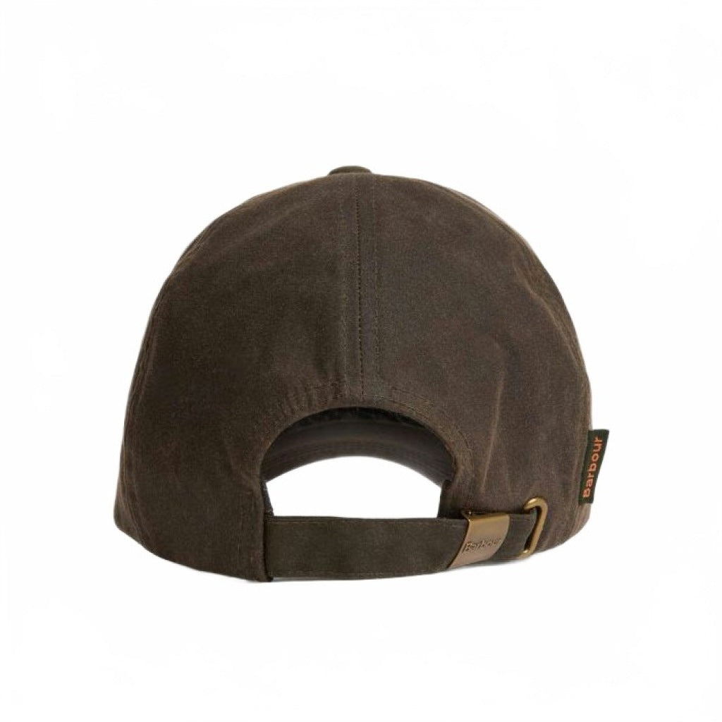 BARBOUR MHA0005OL71 WAX CAP en color VERDE (2)