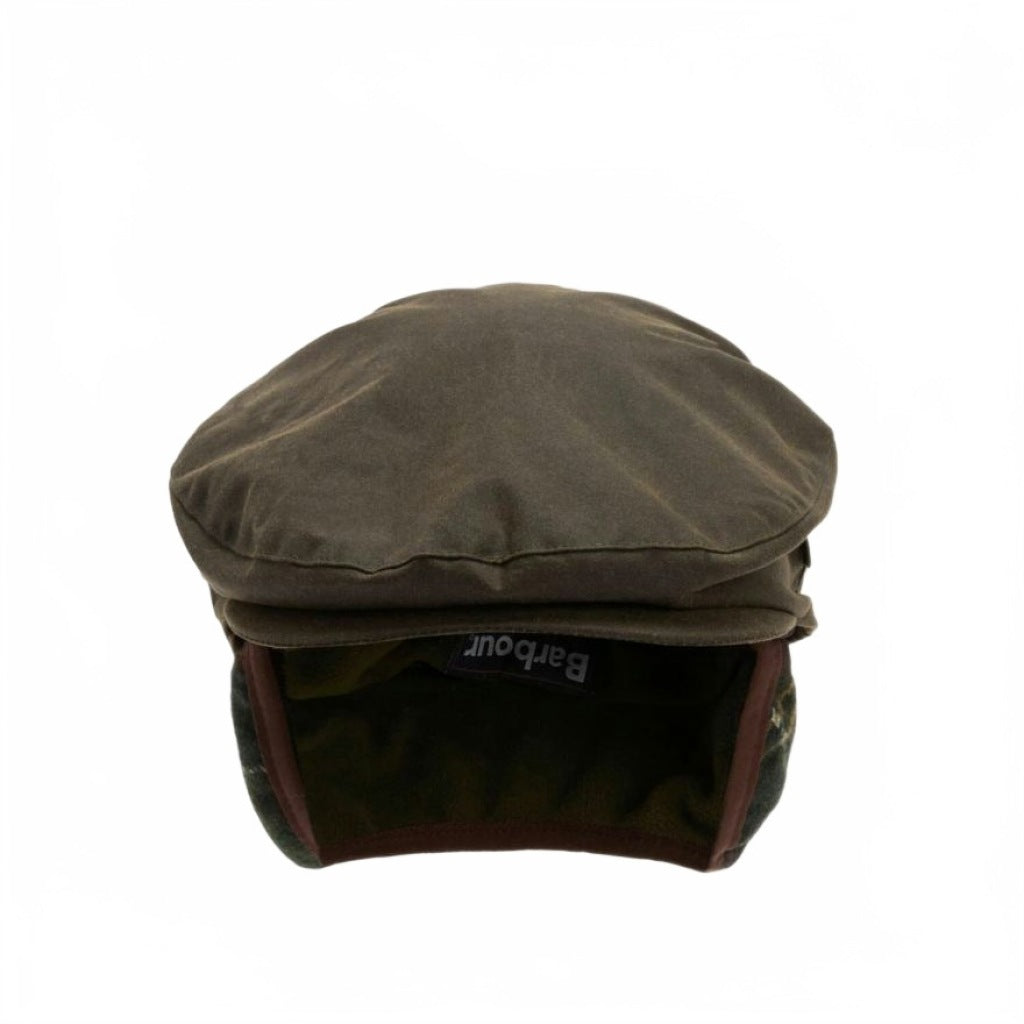 BARBOUR MHA0294OL11 CHEVIOT WAX FLAT en color VERDE (1)