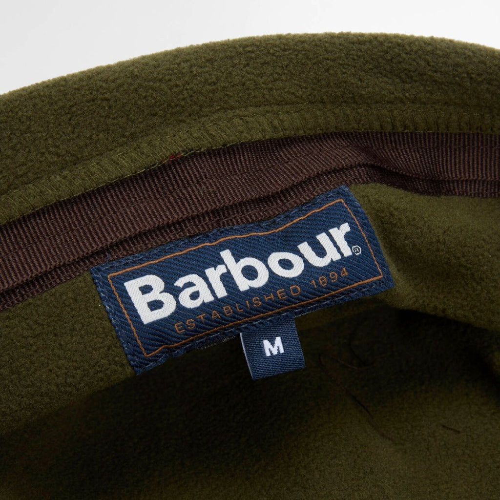 BARBOUR MHA0294OL11 CHEVIOT WAX FLAT en color VERDE (7)