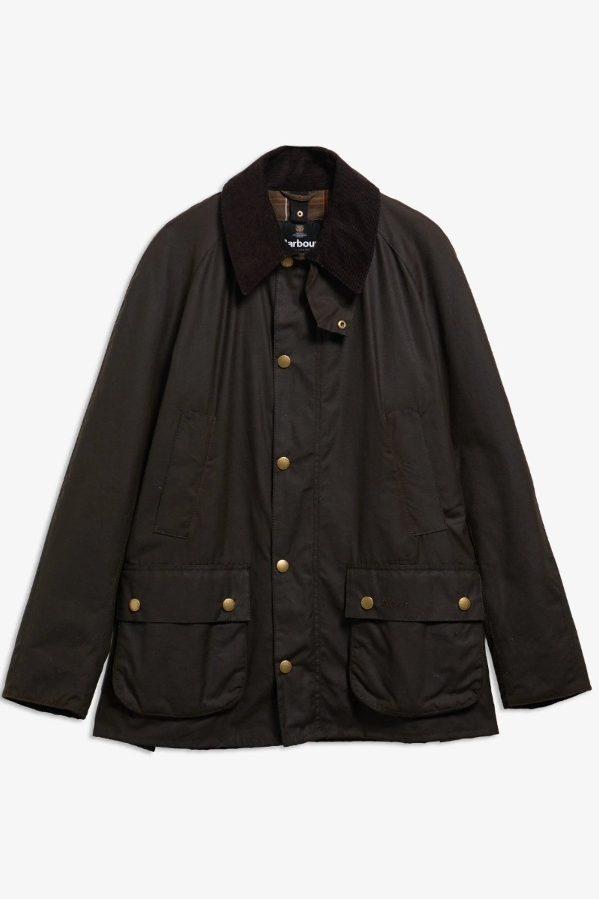 BARBOUR MWX0339OL71 ASHBY WAX JACKET en color MARRON (15)