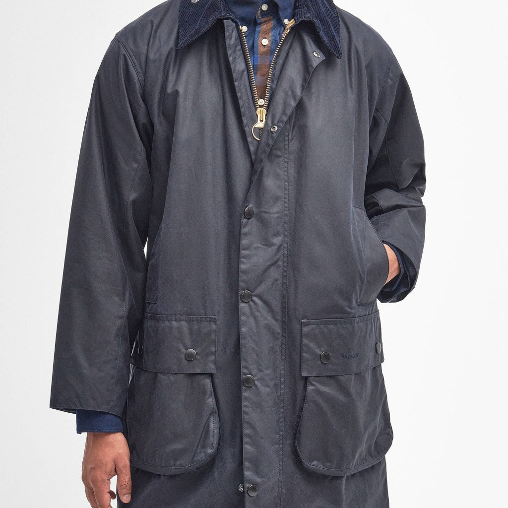 BARBOUR MWX1106NY92 REELIN WAX JACKET en color AZUL (3)