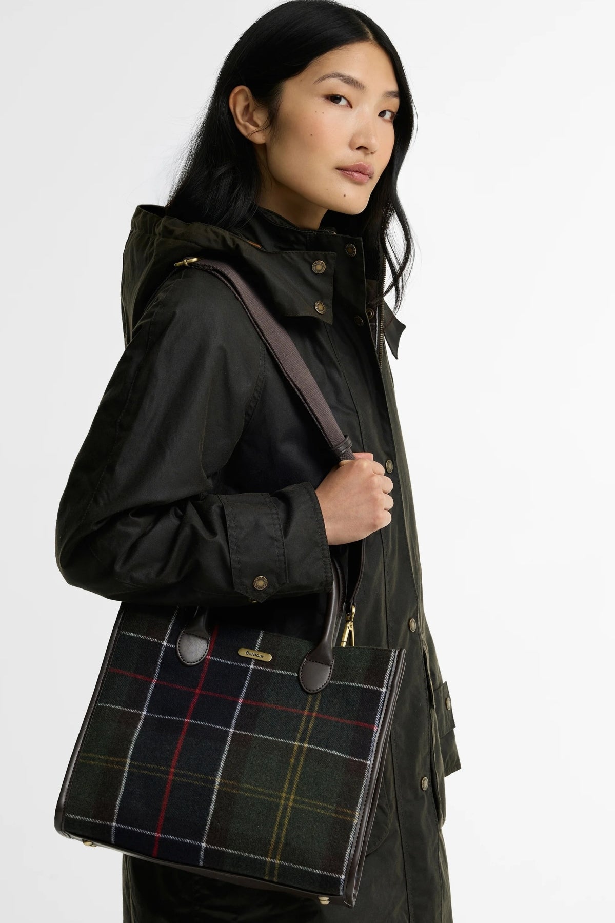 BARBOUR LBA0423OL91 BARBOUR BARRHILL TARTAN en color MULTICOLOR (9)