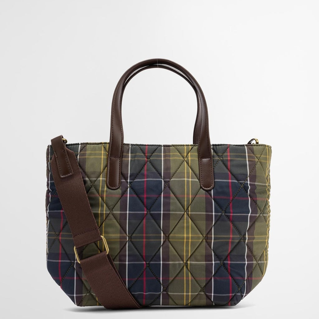 BARBOUR LBA0431TN11 BARBOUR QUILTED TOTE BA en color VERDE (2)