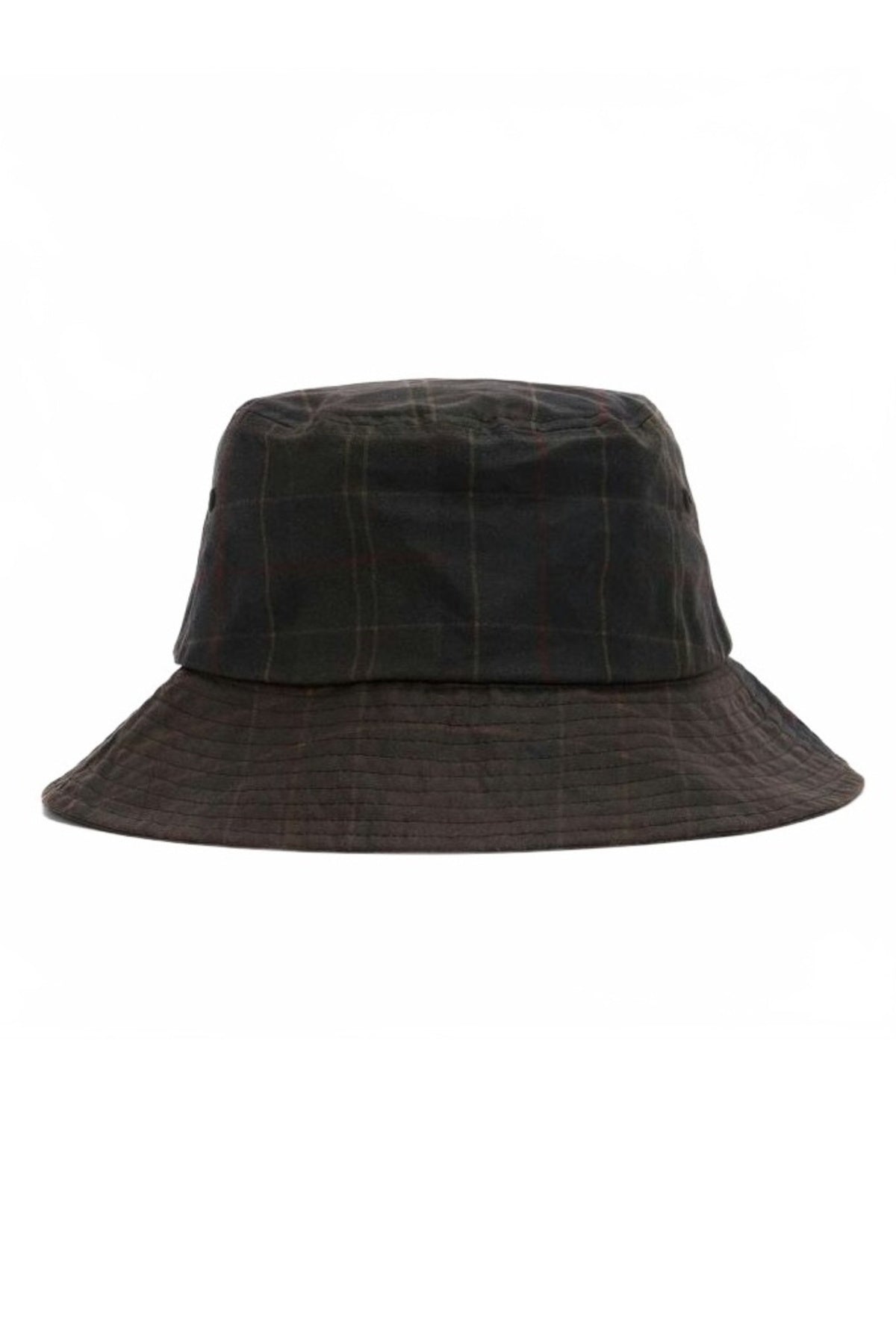 BARBOUR HAZELWOOD WAXED BUCKET HAT LHA0657TN11 en color MARRON (1)