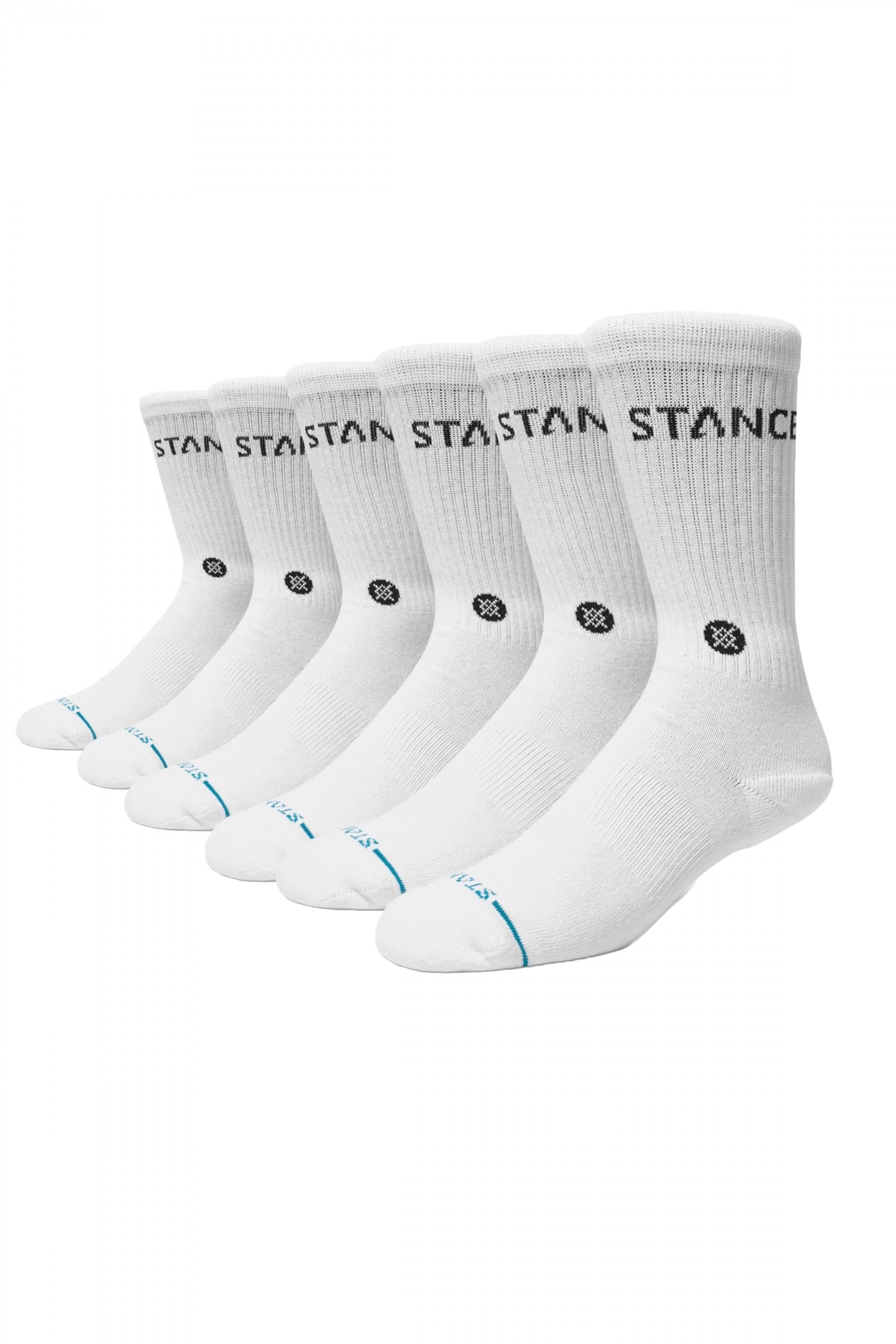 STANCE SOCKS en color BLANCO (1)