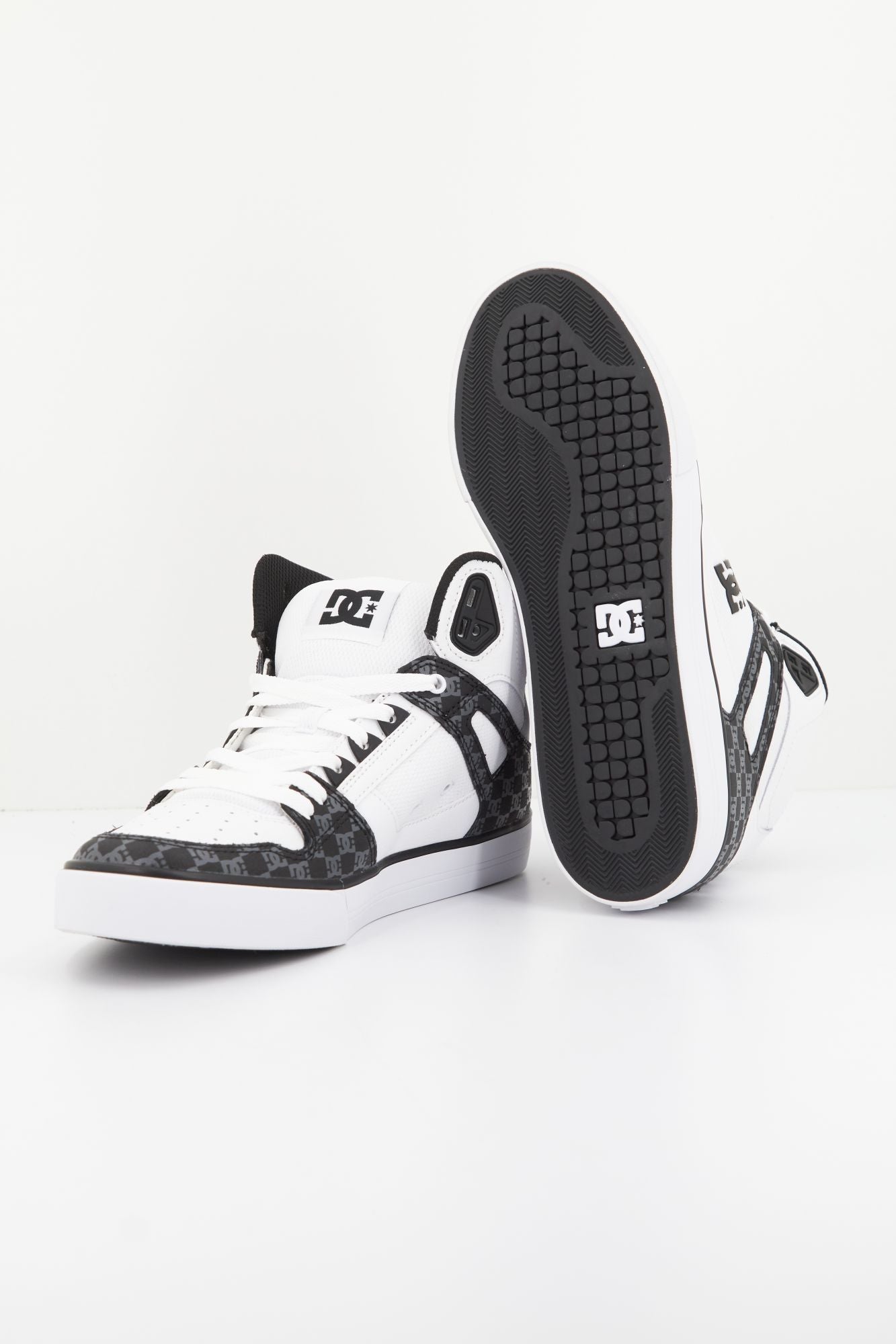 DC PURE HIGH TOP WC en color BLANCO (4)