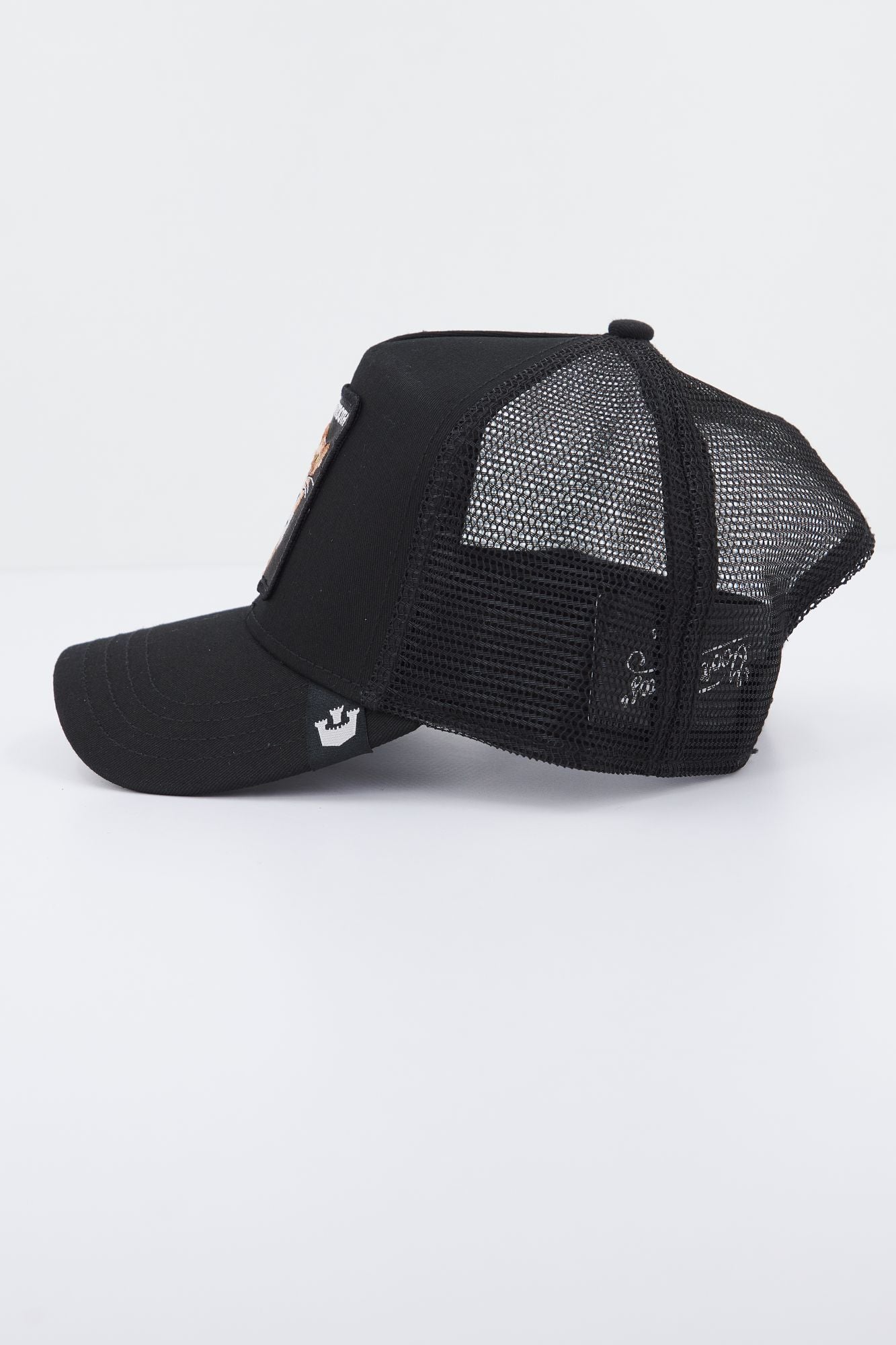 GOORIN BROS THE SABERTOOTH TIGER en color NEGRO (2)