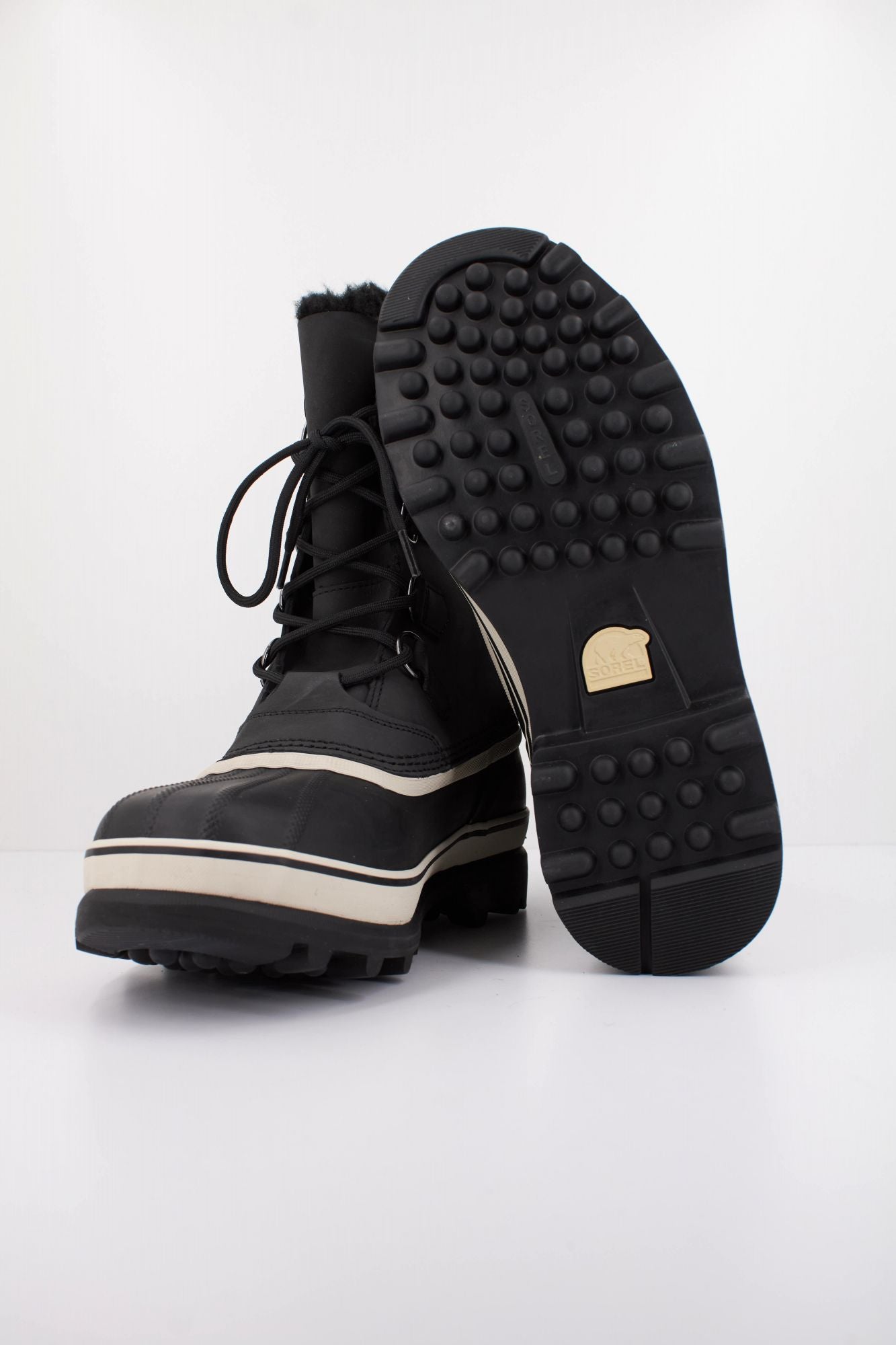SOREL CARIBOU MEN en color NEGRO (5)