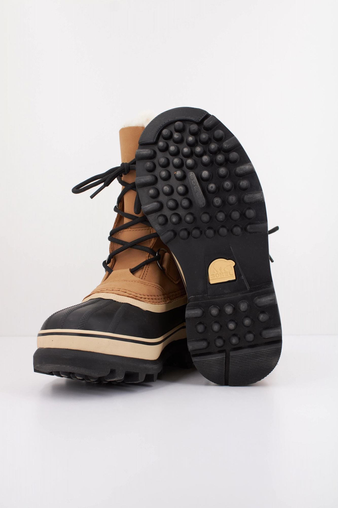 SOREL CARIBOU WOMEN en color MARRON CLARO (5)