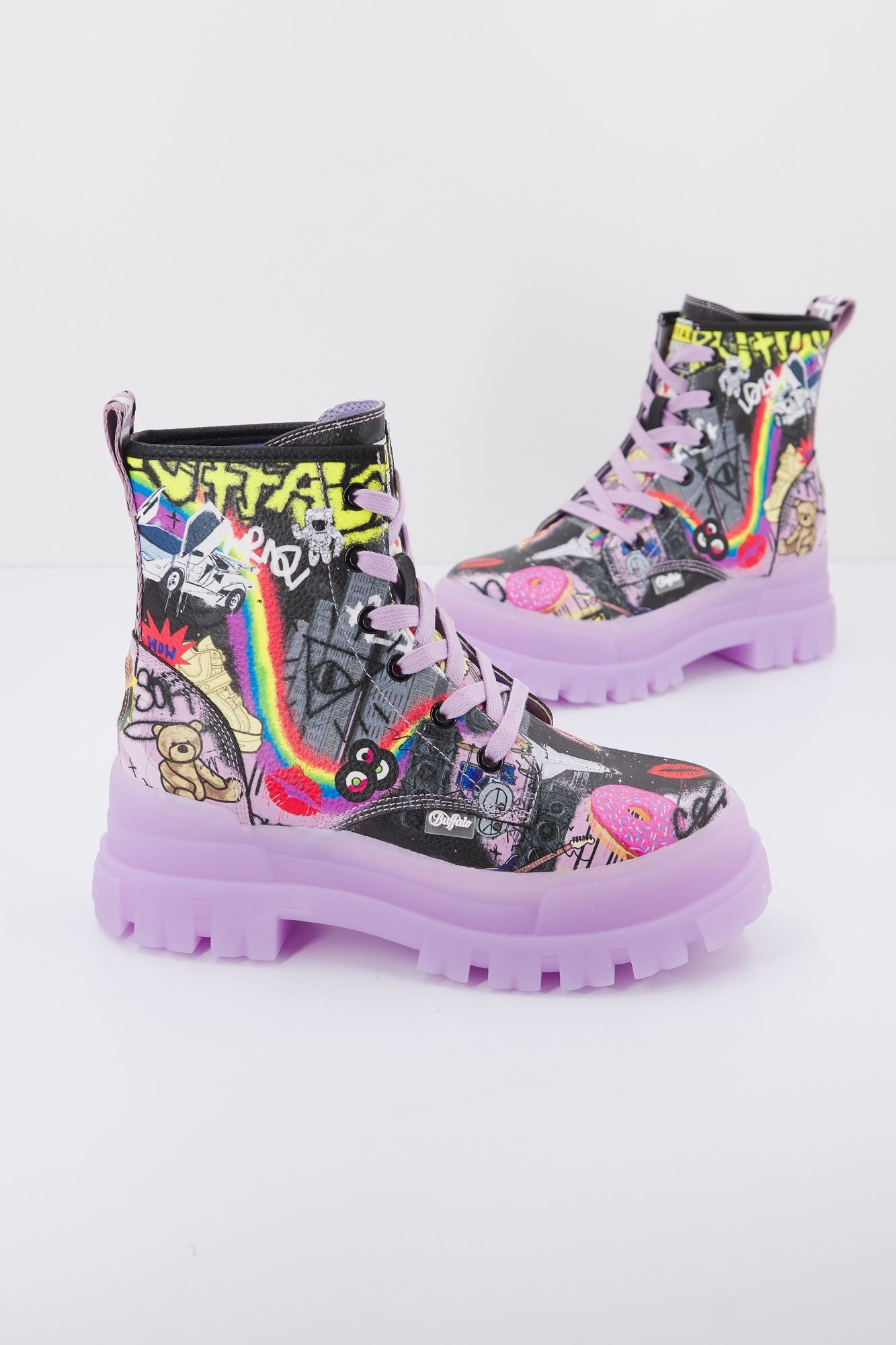 BUFFALO ASPHA RLD BUTTONS en color VIOLETA (1)