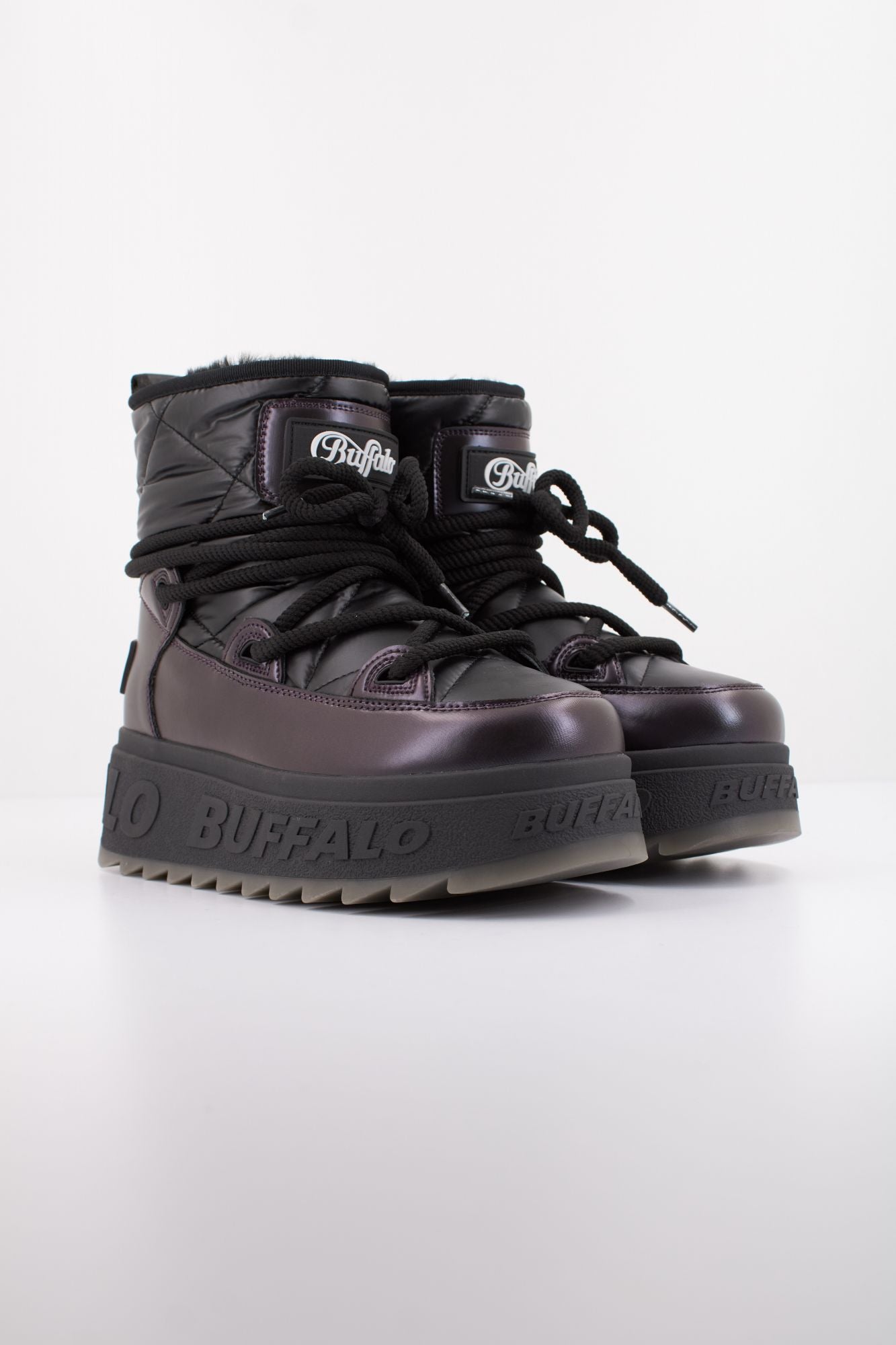 BUFFALO ELIZA SNOW BOOT en color NEGRO (3)