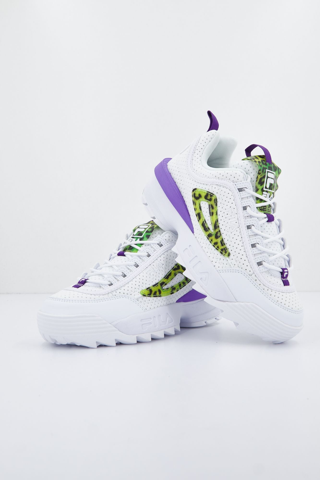 FILA DISRUPTOR T WMN en color ANIMAL PRINT (1)