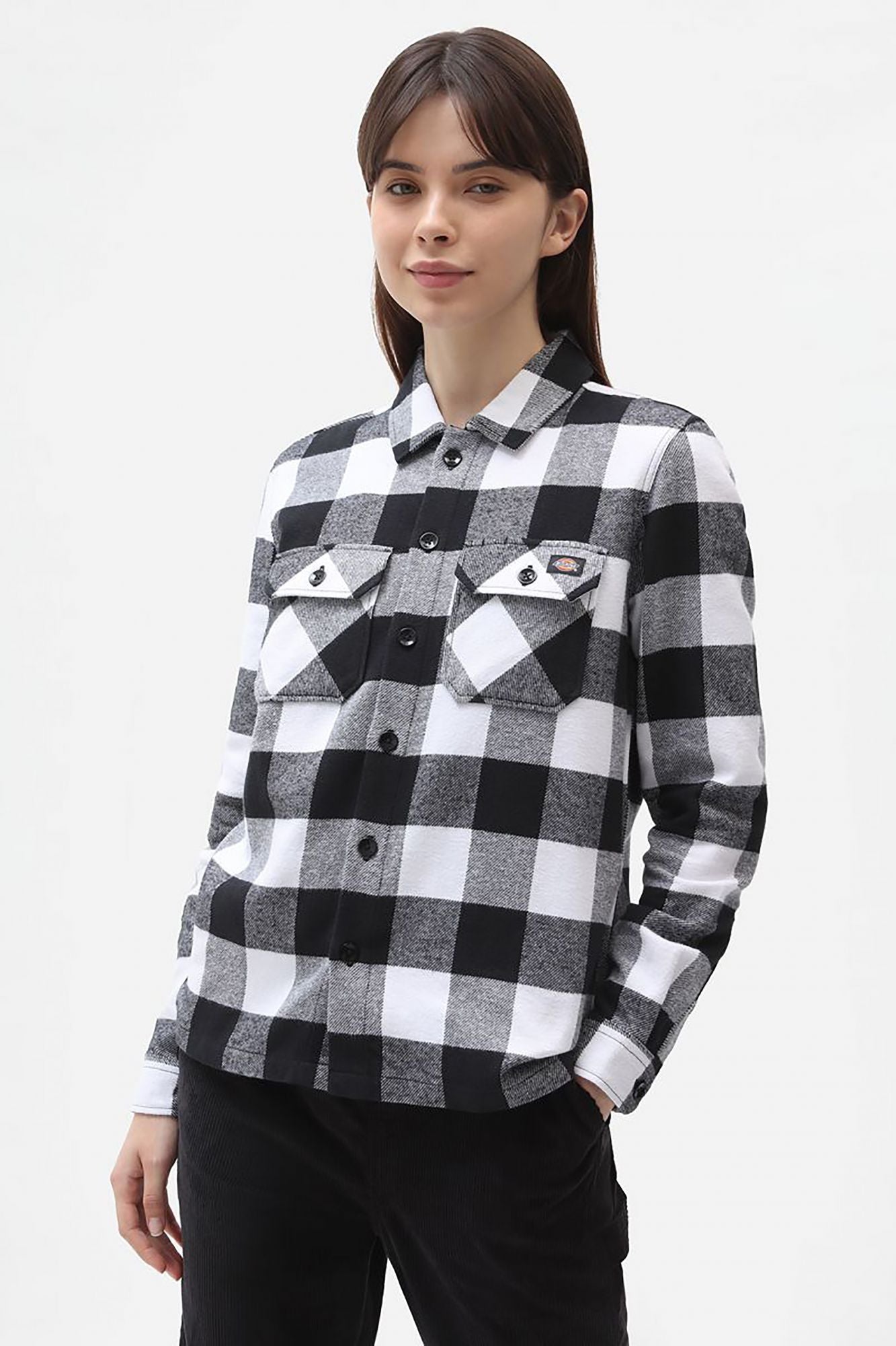 DICKIES NEW SACRAMENTO SHIRT en color NEGRO (1)