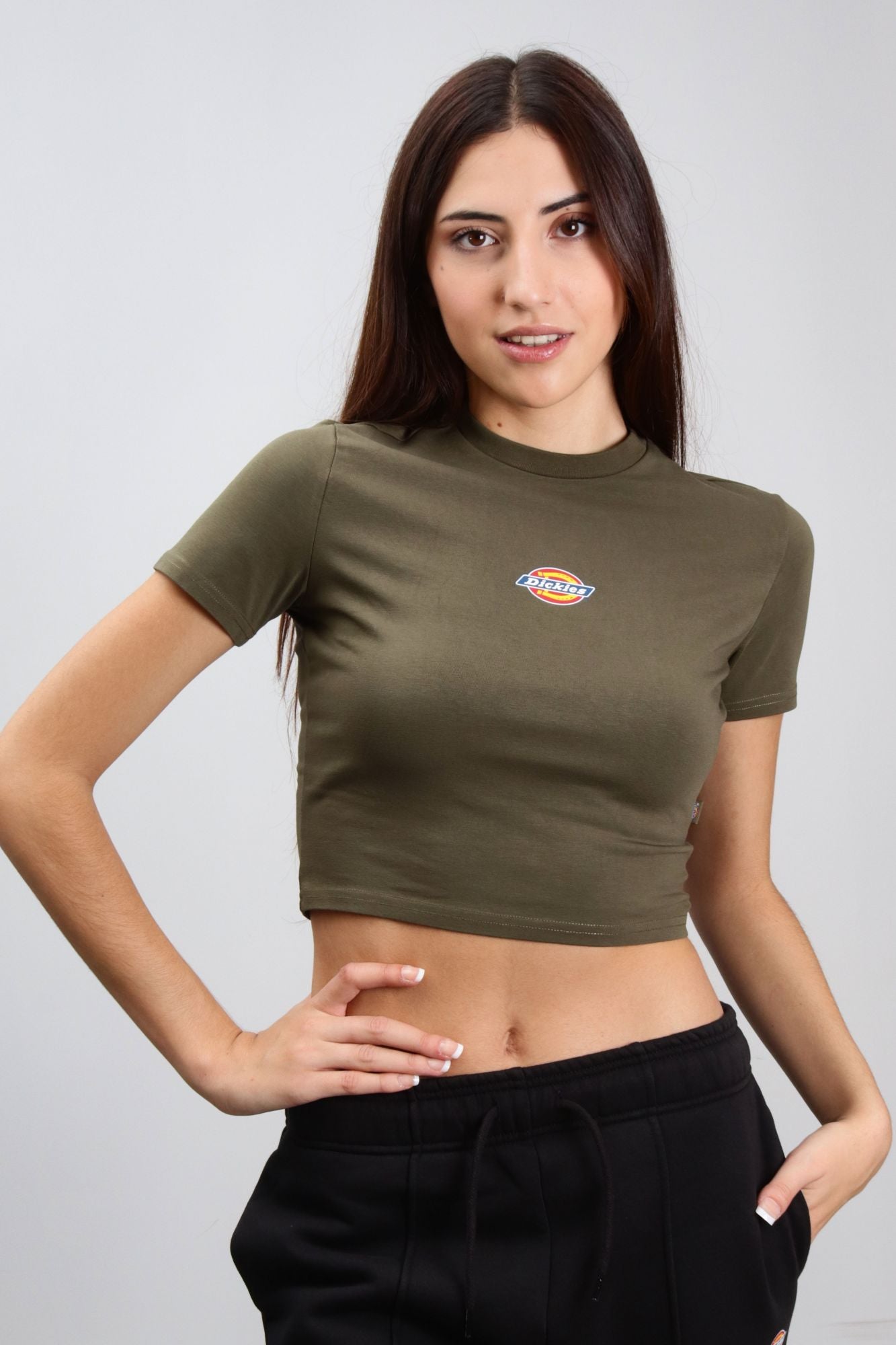 DICKIES MAPLE VALLEY TEE en color VERDE (4)