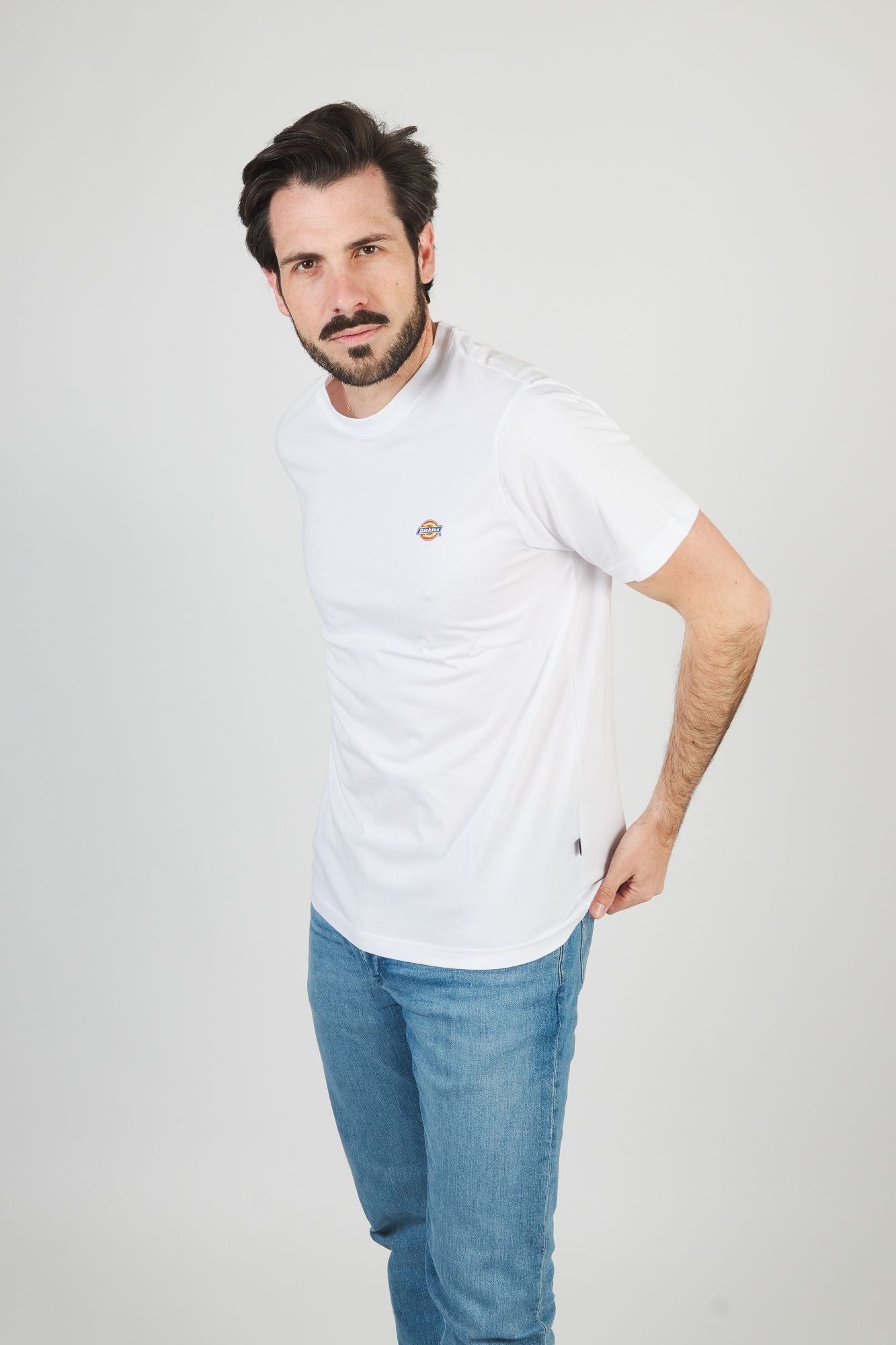 DICKIES SS MAPLETON T-SHIRT en color BLANCO (3)